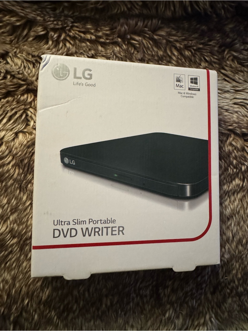 NIB LG Ultra Slim Portable DVD Writer